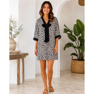burryco a line dress Stripe Pia Dress Montecito | Brochu Walker XS